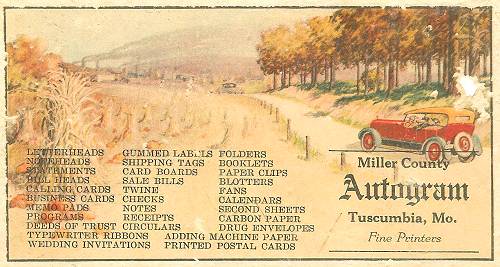 59 Miller County Autogram Advertisement