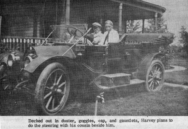 76 Bill Franklin and Harry Harvey in 1910 Buick