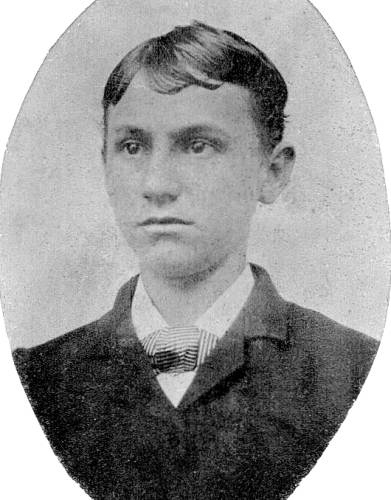 21 James E. Clark, Son of Joel B. and Eliza (Erwin) Clark