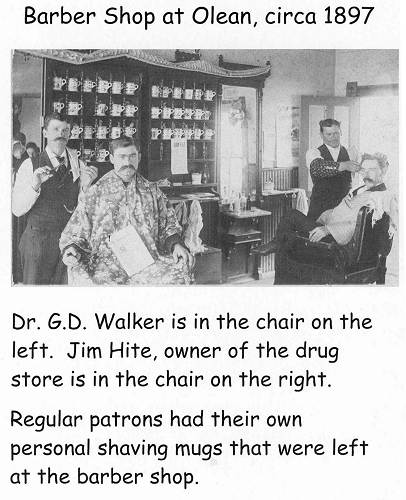 06 Dr. G.D. Walker at Olean Barber Shop