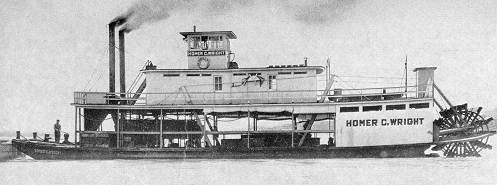 18 Homer C. Wright Steamboat