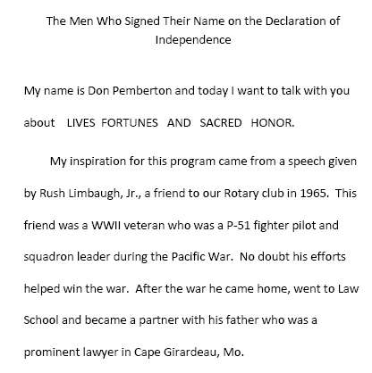 23 The Men Who Signed Their Name on the Declaration of Independence