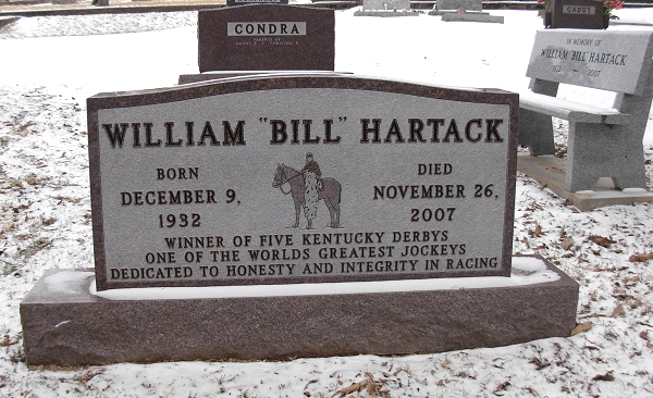 25 William Hartack Tombstone