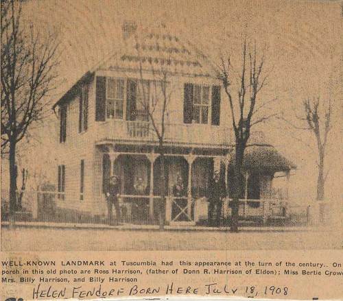 11 William Harrison Home in Tuscumbia