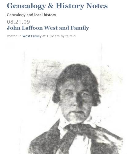 26 John LaFoon West Document