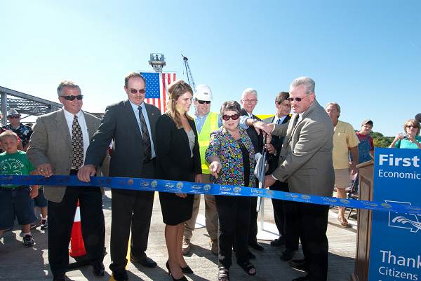 11 Official Opening of Bridge with Ribbon Cutting Ceremony