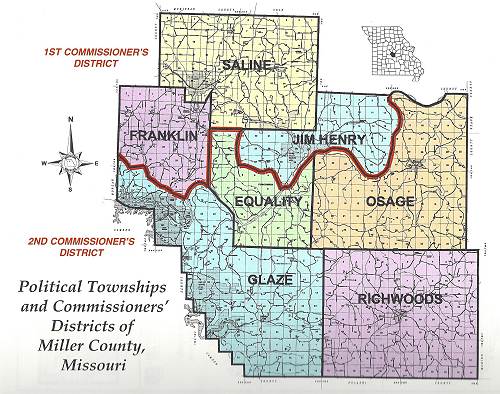 23 Miller County Townships