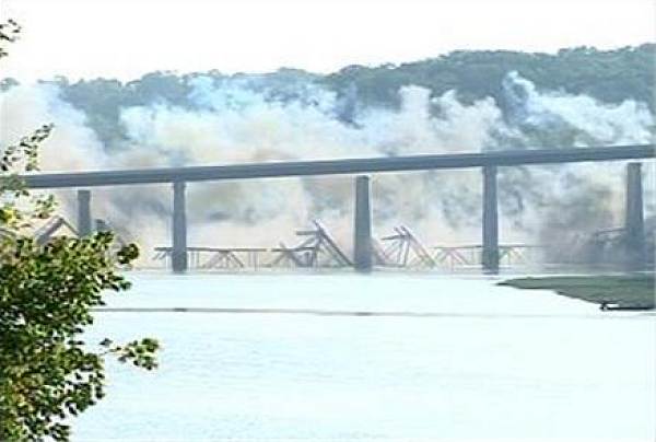 55 Tuscumbia Bridge Implosion