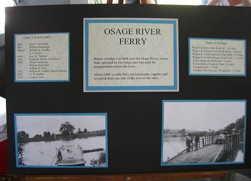 13 Ferrys on the Osage