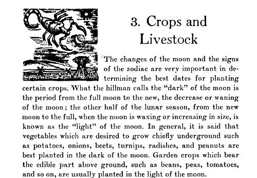 33 Ozark Superstitions - Crops and Livestock