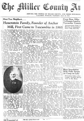 19 Hauenstein Family History - 1953