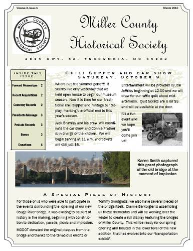 47 MCHS Newsletter - September 2010