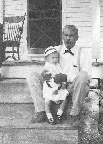 31 Dr. Kouns with Grandson J.H. Lumpkin