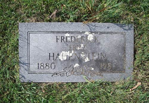 35 Fred Hauenstein Tombstone