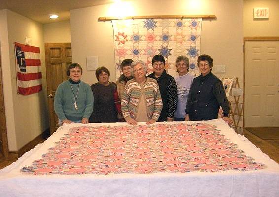 44 Nancy Thompson, Diane Berkbigler, Sharon Holder, Elva Steen, Judy Pryor, Karen Smith and Doris Wiggins