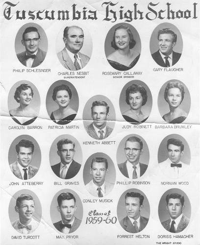 108a 1960 THS Senior Class
