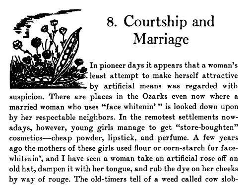 23 Ozark Superstitions - Courtship and Marriage