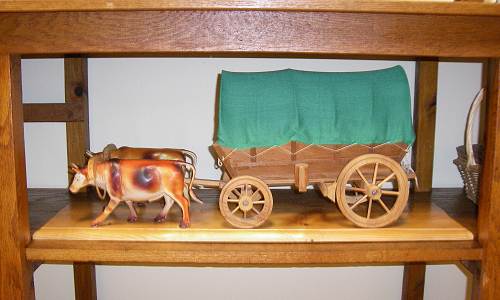 20 Ox and Wagon Model