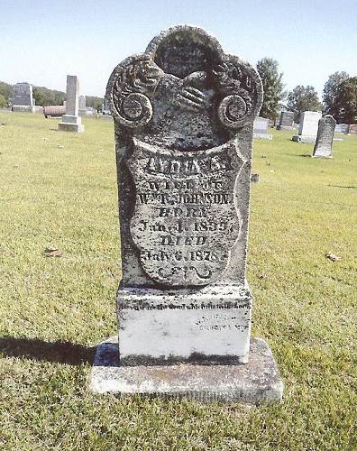 36b Lydia Johnson Tombstone