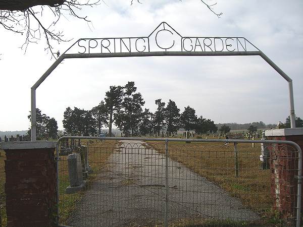 37 Spring Garden Cemetery Entrance