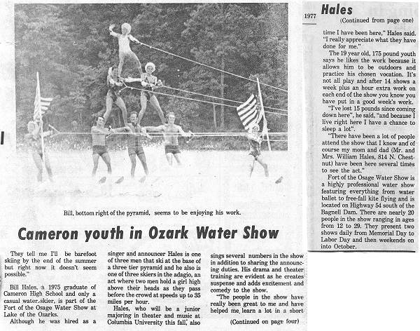63a Bill Hales - Fort of the Osage Article - 1977