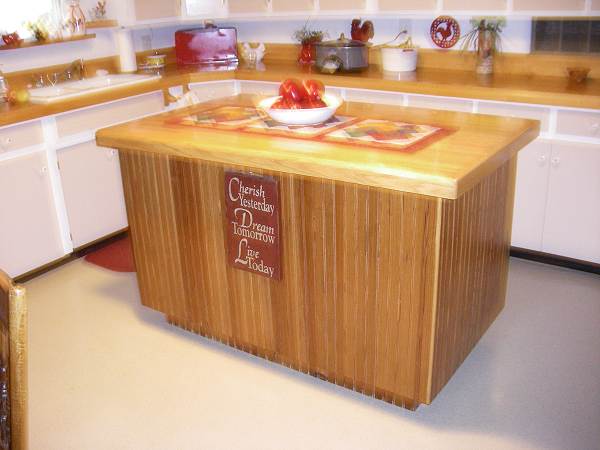 31 Cabinet made of Tongue and Groove Pine