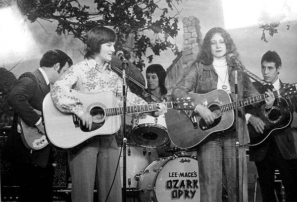 91 Peggy and friend performing at 1977 Opry Talent Show