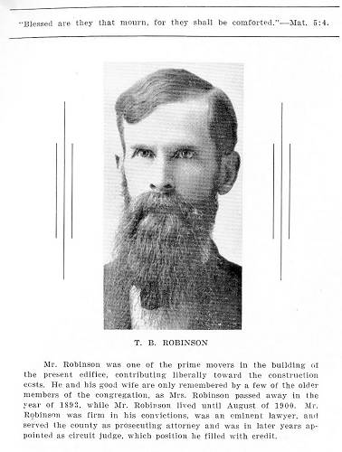 06 Theodore Robinson, taken from Tuscumbia Christian Church 50th Anniversary Book 1939