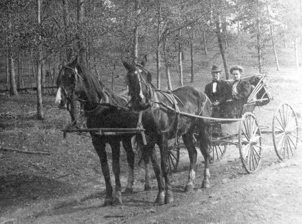 34 William H. Hauenstein III and Ethel Moles before Marriage - 1910