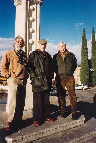 19 Michael McIntosh, Joe Pryor and Jack Jansma in Spain