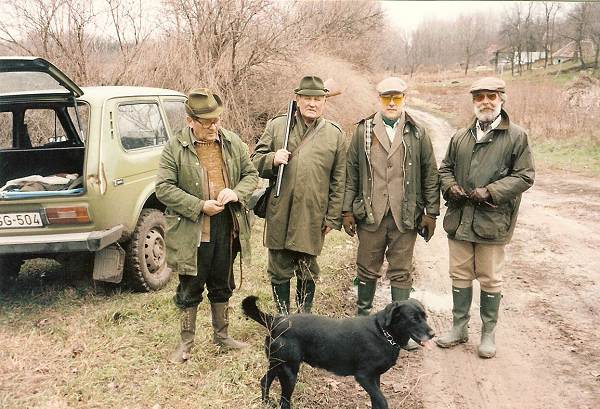 20 Joe Pryor and Michael McIntosh in Hungary