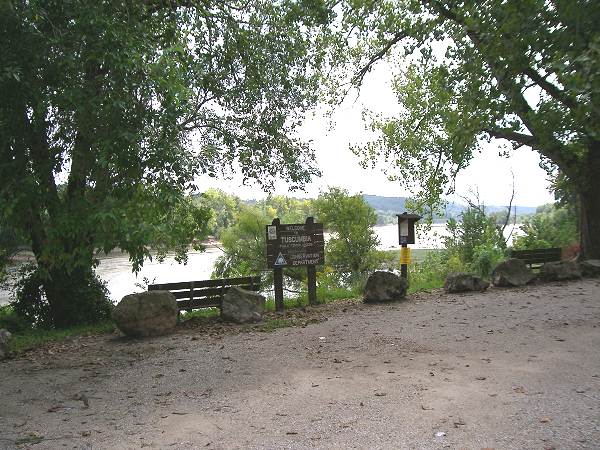 03 Present day photo of Ferry Landing from North side of River