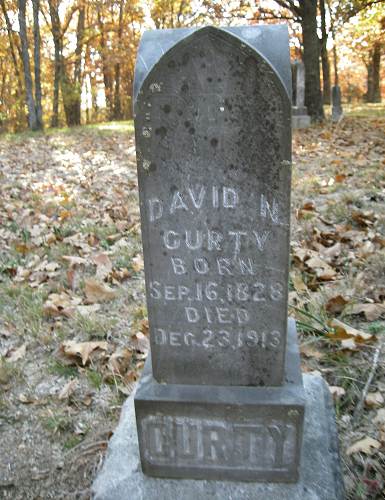 12 Curty Headstone
