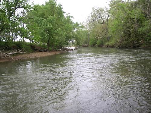 20 Windes Eddy on Glaize Creek