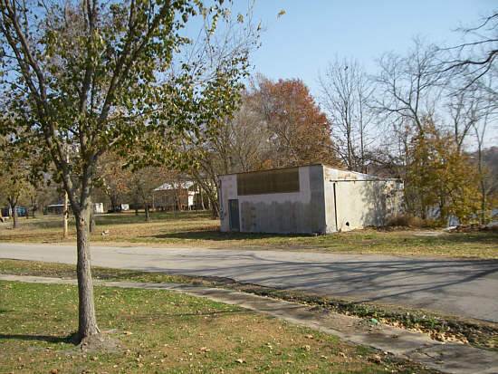 30 Approximate position of John Kallenbach and Elmer Flaugher Blacksmith Shop in Tuscumbia