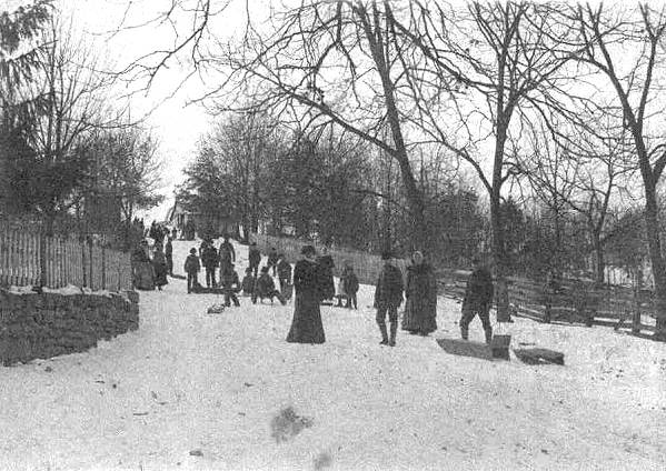 35 Snow and Sliding - Possum Trot in Tuscumbia