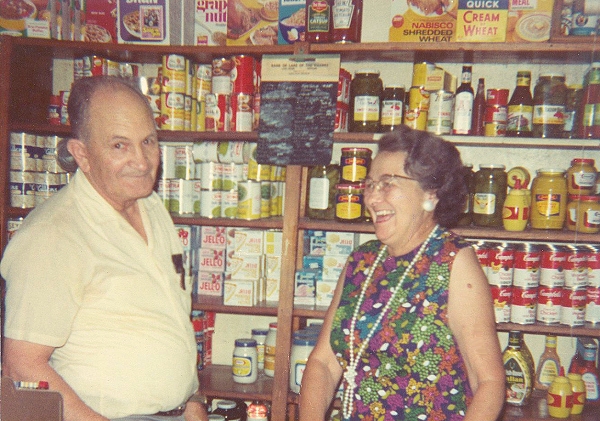 30 Ralph and Sylvia Long in Brumley Store