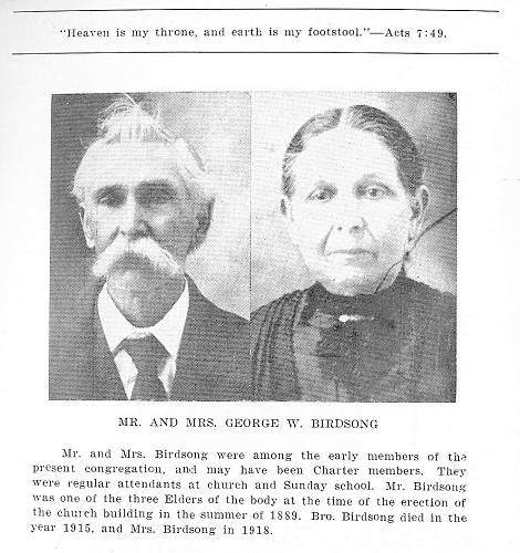 15 Mr. and Mrs. George W. Birdsong