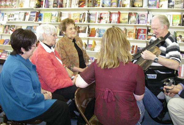 30 Judy Pryor, Lois Mace Webb, Joyce Williams Mace and LeRoy Haslag