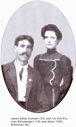 02 James Dallas and wife Eva Meltabarger Stamper