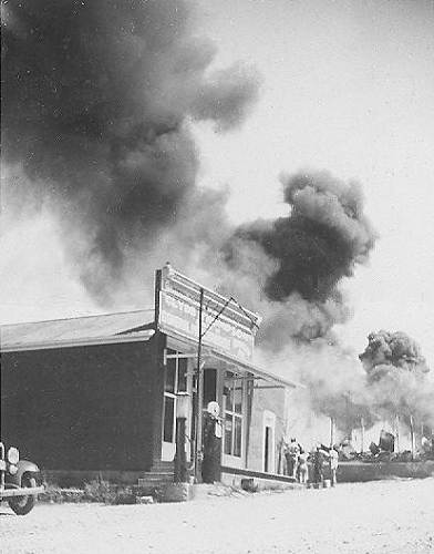 07 Long Store and Ted Stamper Cedar Factory Burning