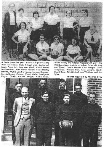 27 Boys and Girls Basketball Teams - Tuscumbia 1932