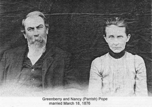 34 Greenberry and Nancy Parrish Pope