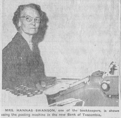 30 Mrs. Hannas Swanson