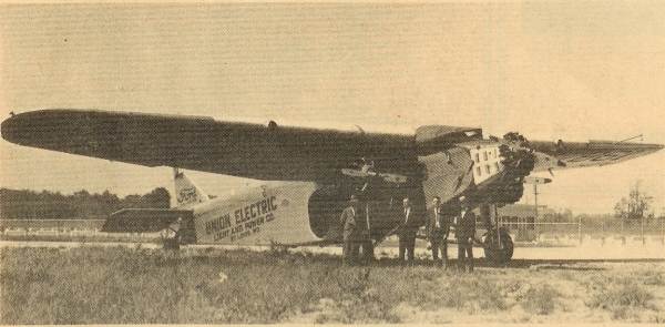 26 Ford Trimotor Airplane