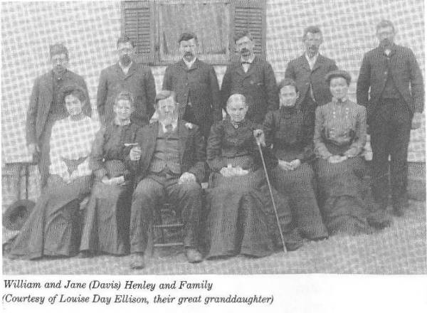 William and Jane (Davis) Henley and Family