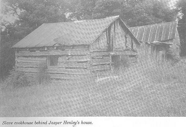 Slave Cookhouse behind Jasper Henley's House