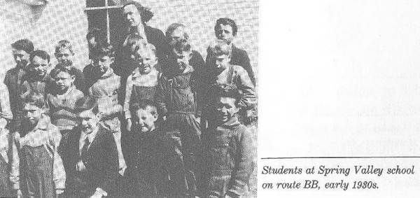 Spring Valley School - 1930's