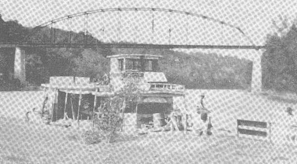 Steamboat Ruth at Hoecker Bridge
