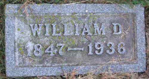 23 William Simpson Tombstone - Back